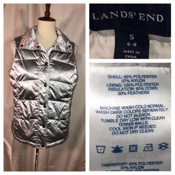 Silver Winter Vest - Picture 3 of 4